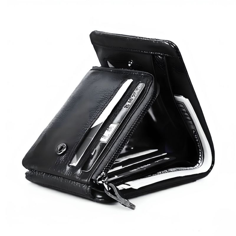 Picture of Avro Premium Men's High Quality  100% Cow Leather Trifold Wallet For Men Elegant And Comfortable Stylish Export Quality Money Bag For Men Cow Leather Short Wallet Fashion Vintage Wallet Casual Male Wallet Multi-Card Slot Wallet For Man