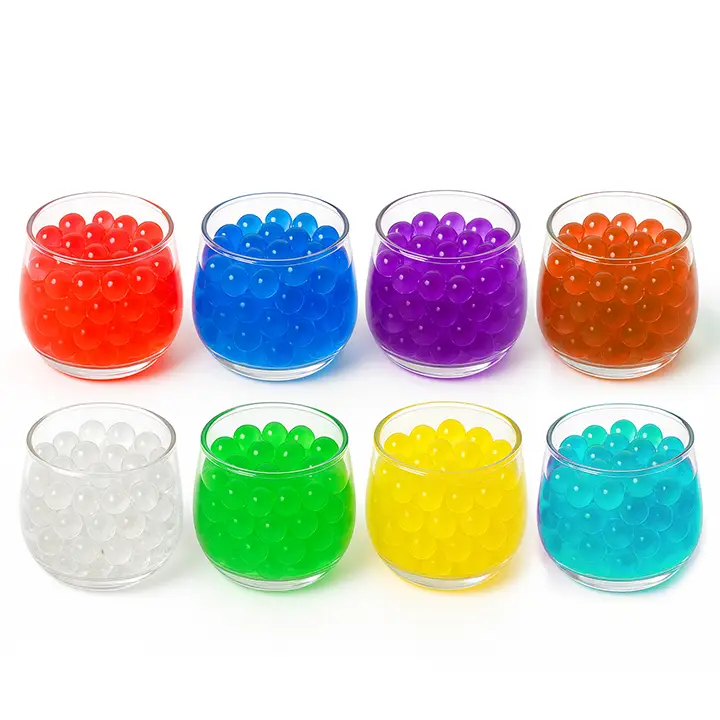 Picture of Magic Water Growing Balls | Crystal Soil Water Absorbing Balls | Colors for Vases, Plants, & Sensory Play | Fun & Decorative Toy