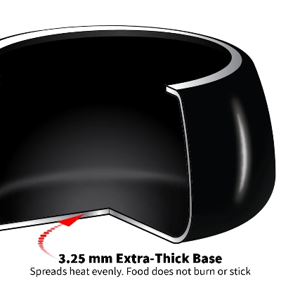 Picture of Hawkins Contura Pressur cooker 2 Litre Black Made In India