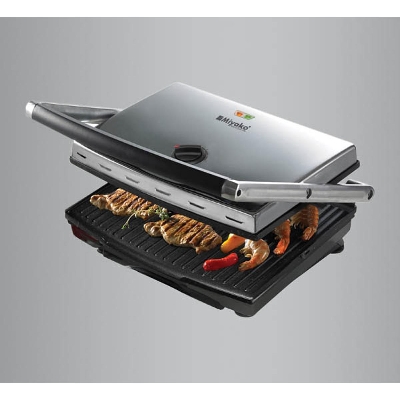 Picture of Miyako Electric Sandwich Press Contact Grill, Grill Sub Sandwich Maker (2000 Watt) SW-135 BT