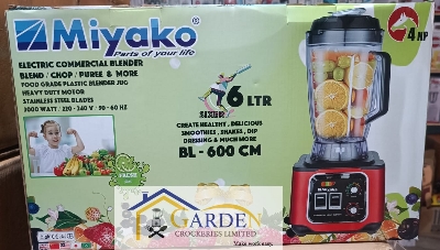 Picture of Electric commercial blender 6LTR BL 600CM 3000WATT Miyako