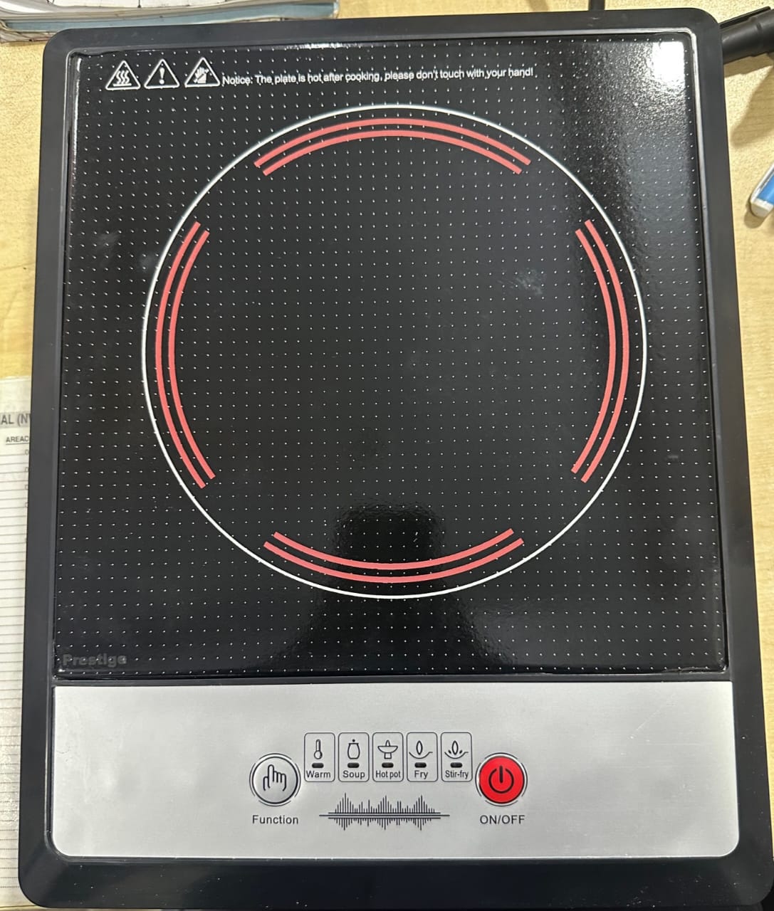 Picture of Jaipan/Prestige Induction Cooker: Efficient Cooking Power - Ideal for Quick and Delicious Meals - Cook with Confidence