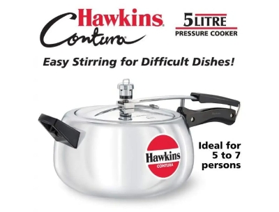Picture of Hawkins contura 5L Pressure Cooker (Aluminium) Made in India