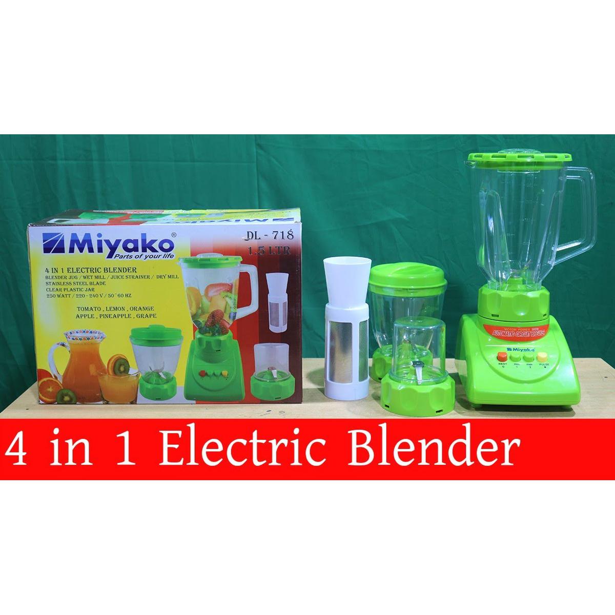 Picture of Miyako 4 in 1 Electric Blender DL-718 - Blender Machine