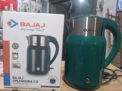 Picture of Bajaj Electric Kettle Splendora Double wall 304 Grade SS 2 Litre 