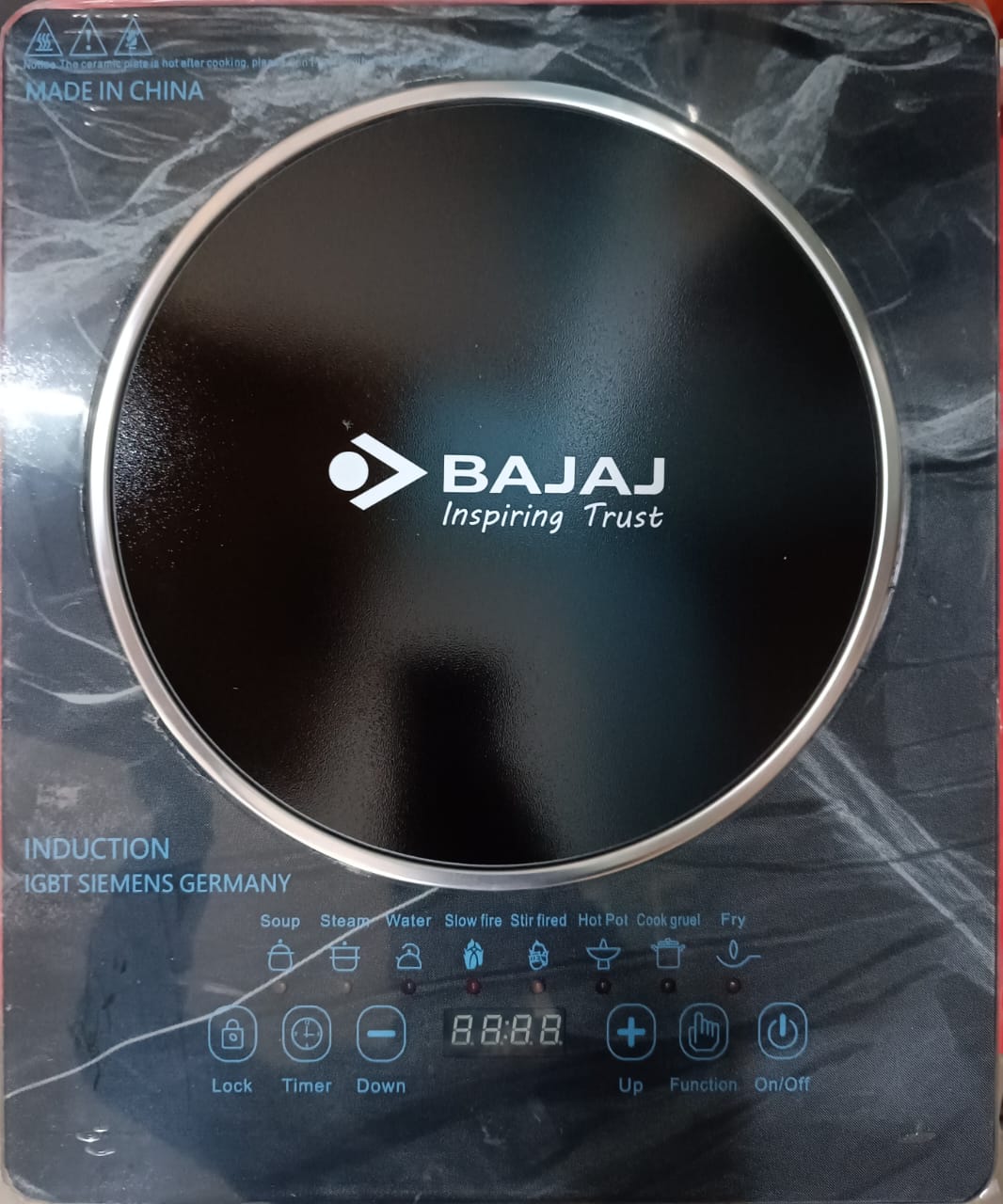 Picture of Smokeless And Energy Savings [INVERTER] 2200W Bajaj Induction Cooker