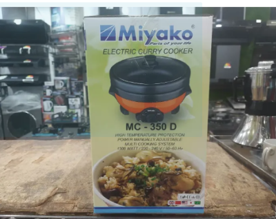 Picture of Miyako Double Pot Multi cooker, Electric Curry Cooker With Double Pot, Removable non-stick pan, Automatic cooking and warming system MC-350D (4 LTR)
