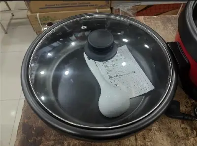 Picture of Miyako Double Pot Multi cooker, Electric Curry Cooker With Double Pot, Removable non-stick pan, Automatic cooking and warming system MC-500D (5.5 LTR)