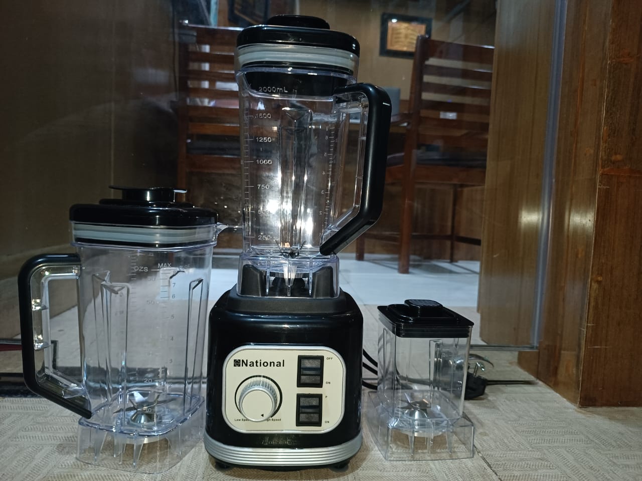 Picture of National electric commercial blender 3 Jar Model:HSB01