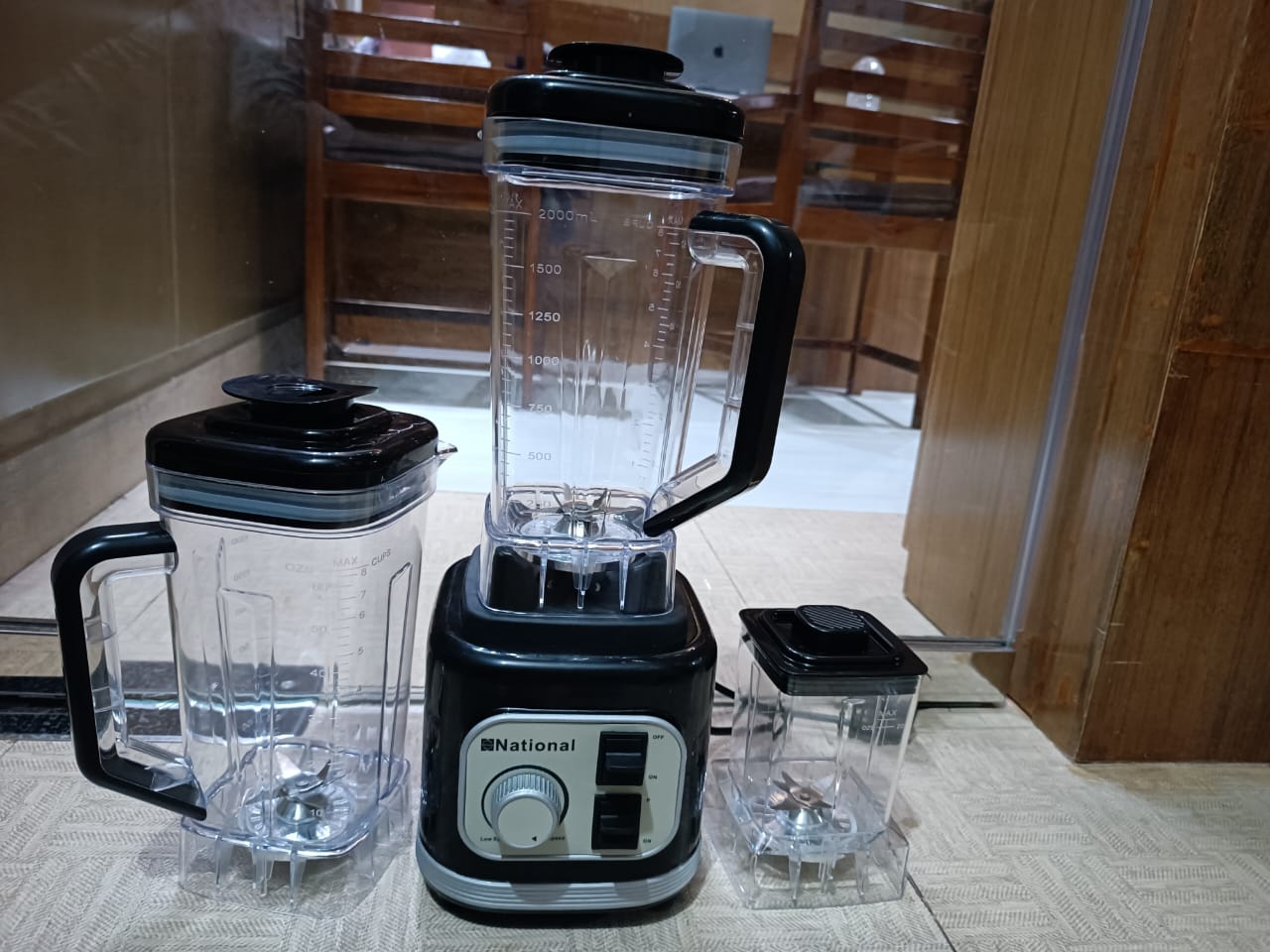 Picture of National electric commercial blender 3 Jar Model:HSB01