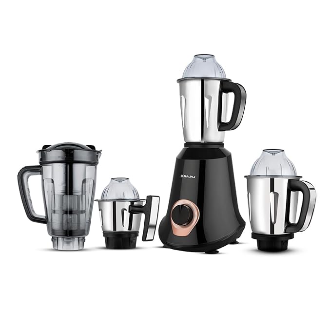 Picture of Bajaj Military Series Glamore 1000 W Mixer Grinder With 4 Jars