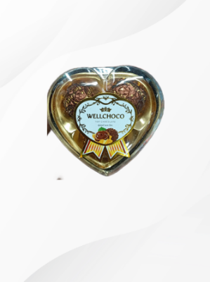 Picture of wellchoco Love Chocolate box 3pcs (38g)