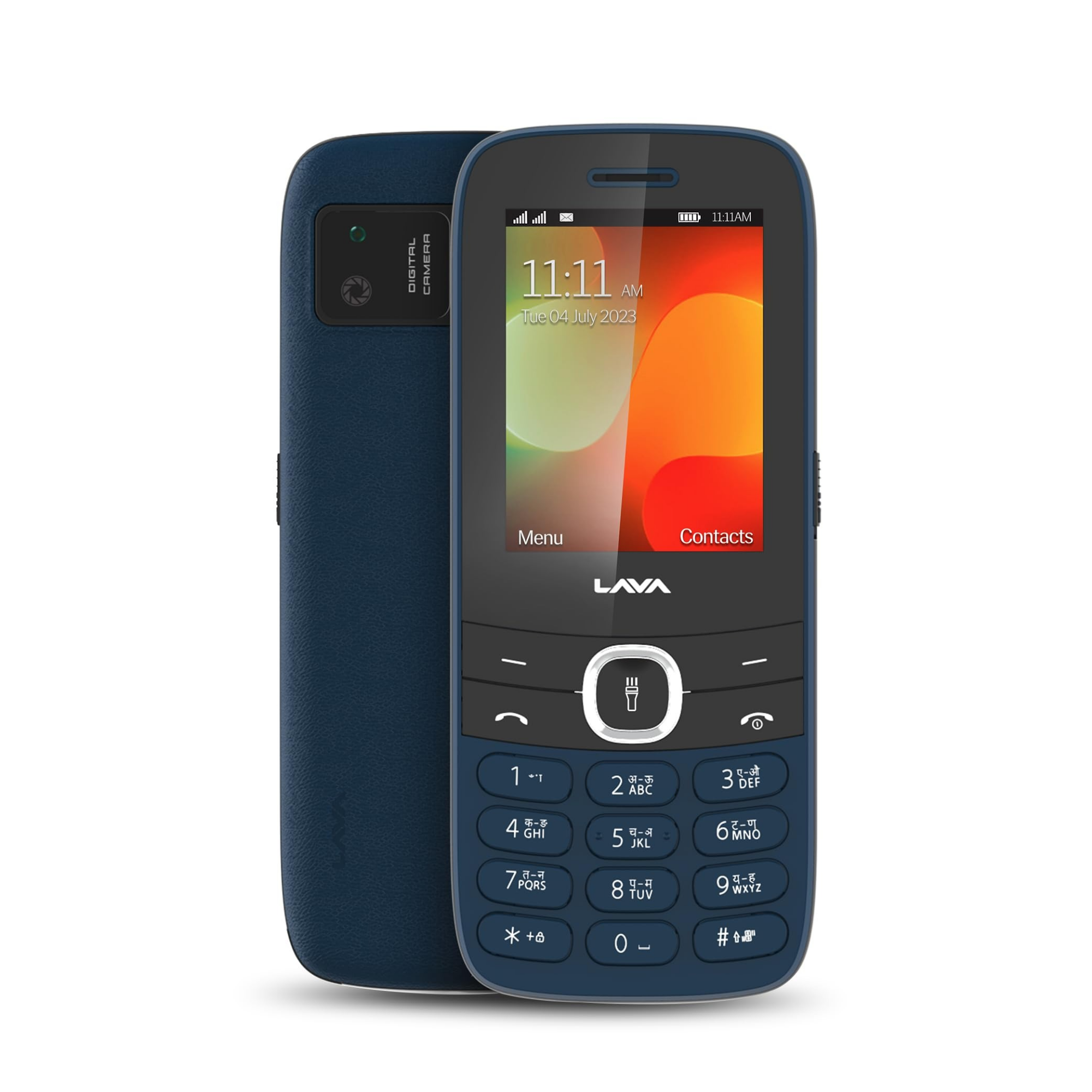 Picture of Lava Gem Power Feature Phone (2.8" Display, Camera & Flash) | 2575mAh Smart AI Powerful Battery | Wireless FM & Recording