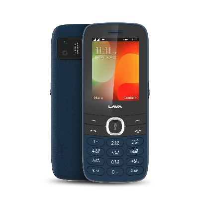 Picture of Lava Gem Power Feature Phone (2.8" Display, Camera & Flash) | 2575mAh Smart AI Powerful Battery | Wireless FM & Recording