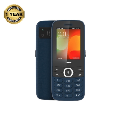 Picture of Lava Gem Power Feature Phone (2.8" Display, Camera & Flash) | 2575mAh Smart AI Powerful Battery | Wireless FM & Recording