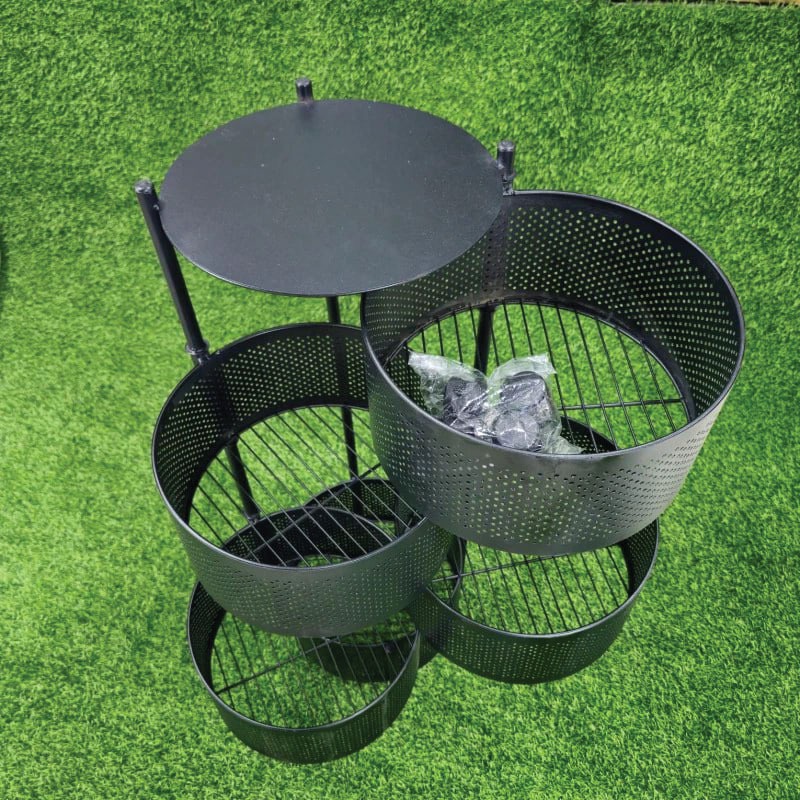 Picture of 5 Layer Round Shape Kitchen Rack