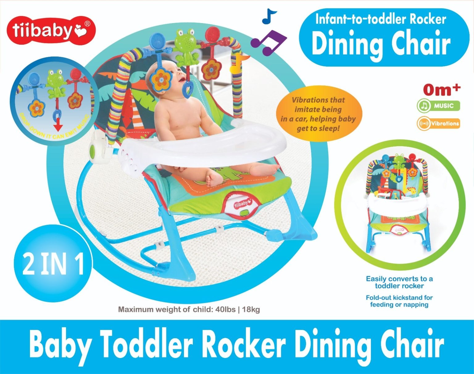 Picture of Ti Baby Toddler Rocker Dining Chair