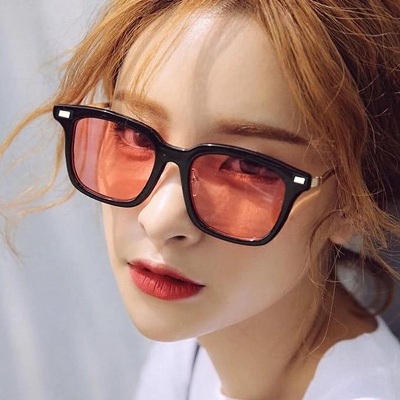 Picture of Black And Red Sunglasses For Women