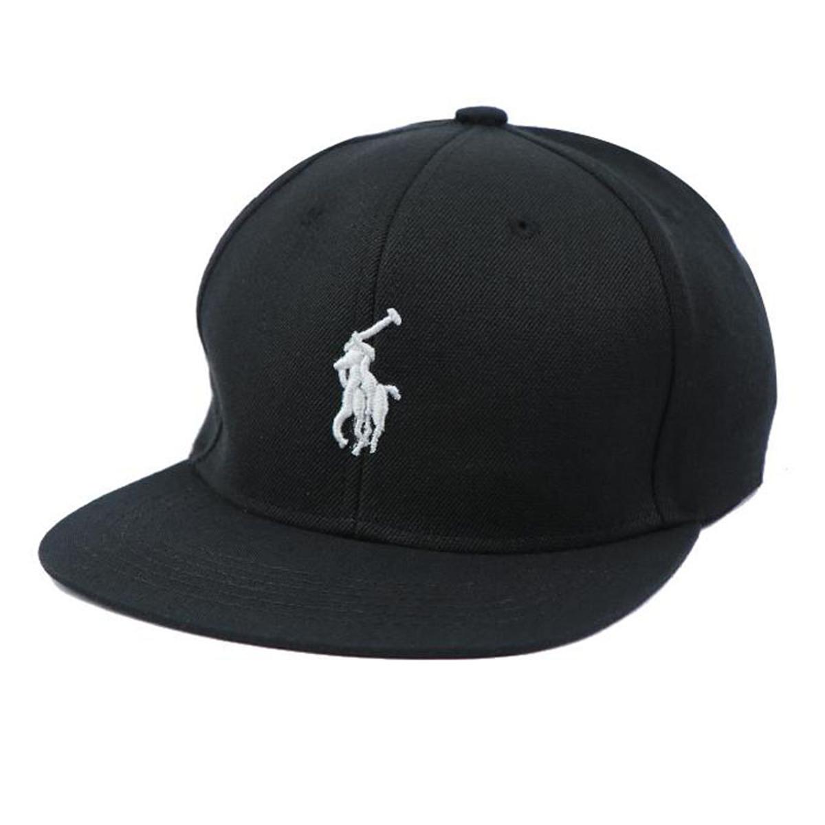 Picture of U.S.Polo Dj Cotton Cap For Men-Black