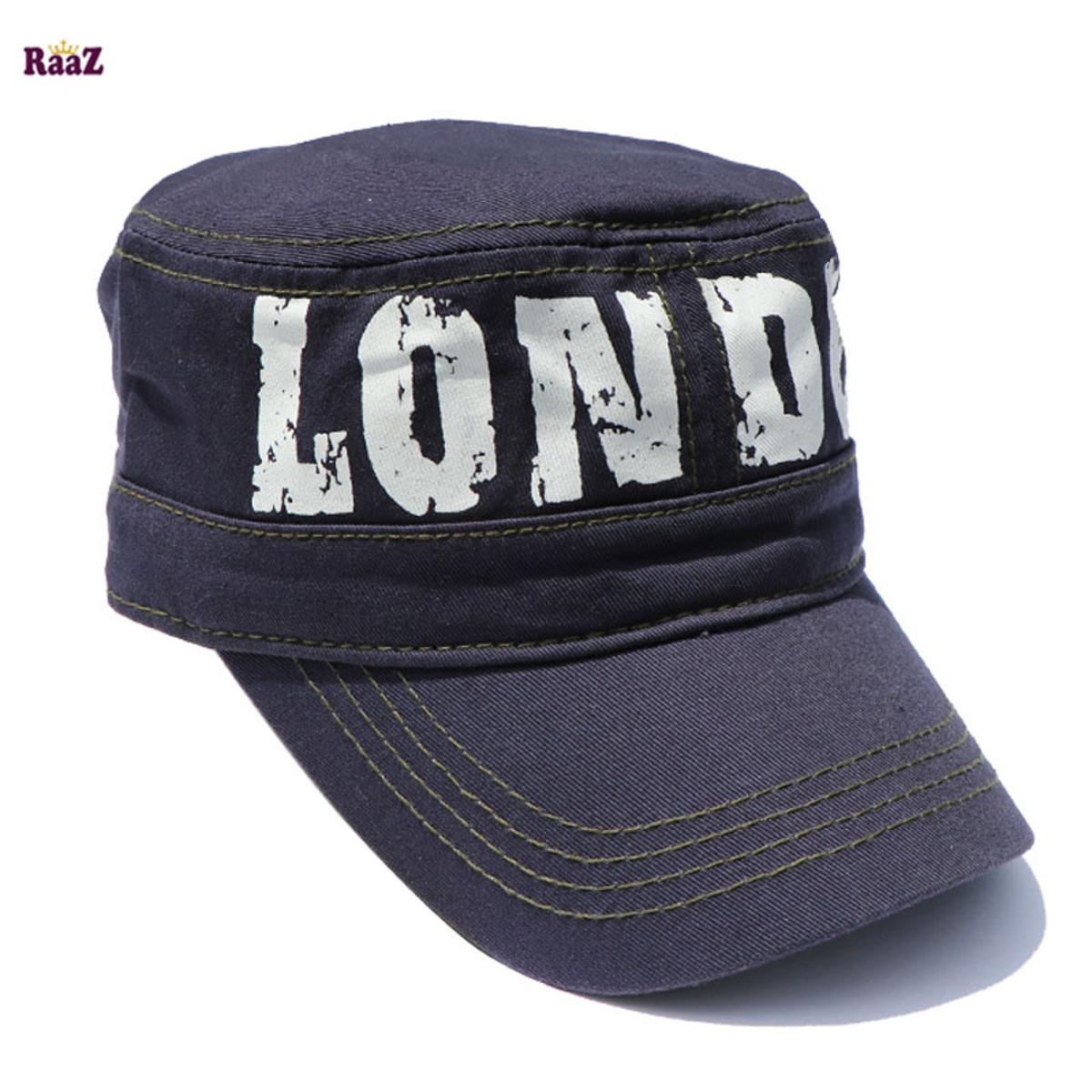 Picture of Navy Blue LONDON Denim Jonson Cap For Men