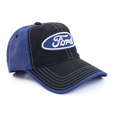 Picture of Ford Blue and Black Denim Multicolor Unisex Cap for Man