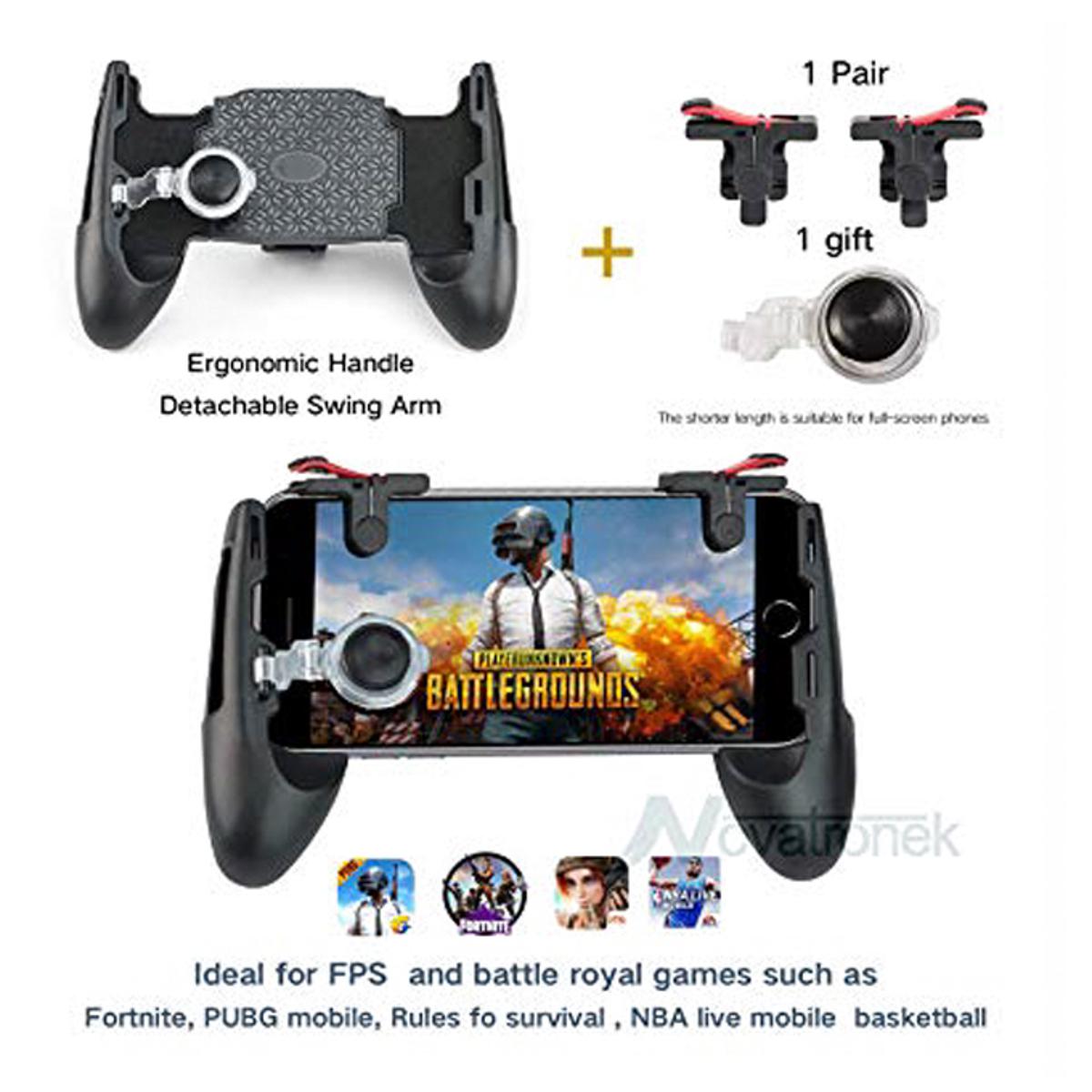 Picture of 5 in 1 PUBG Mobile Games Trigger Grip Gamepad