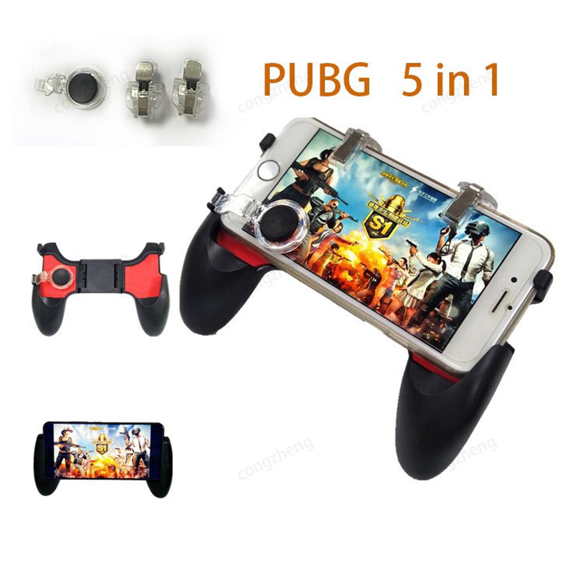 Picture of 5 in 1 PUBG Mobile Games Trigger Grip Gamepad