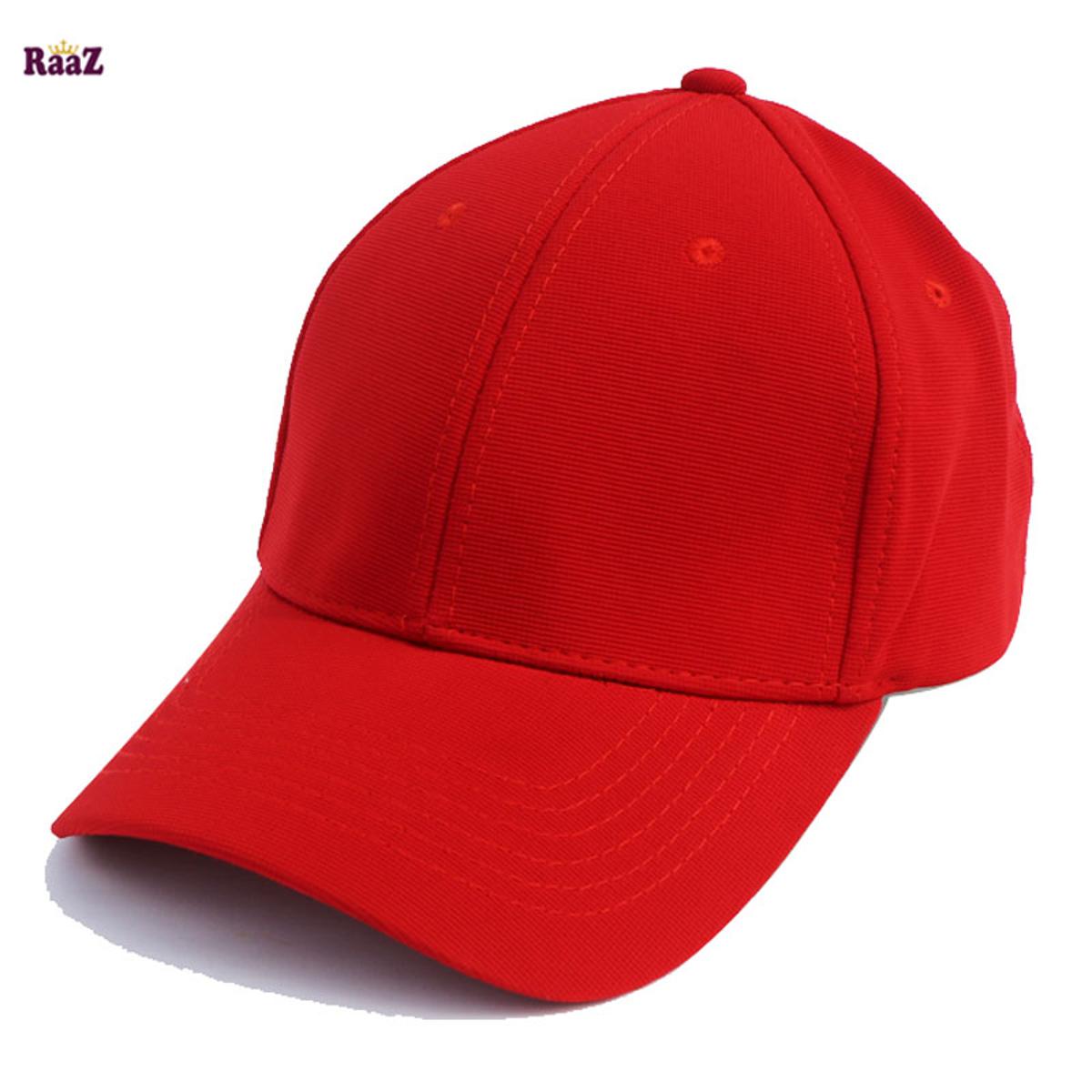 Picture of Red China Cotton Cap For Men