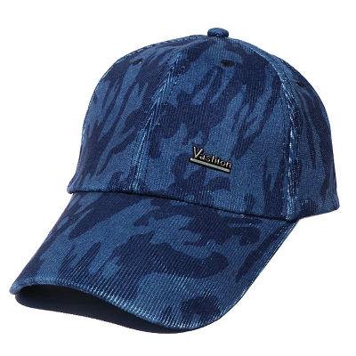 Picture of Blue Vashion US NAVY Shape Curved Cap For Men