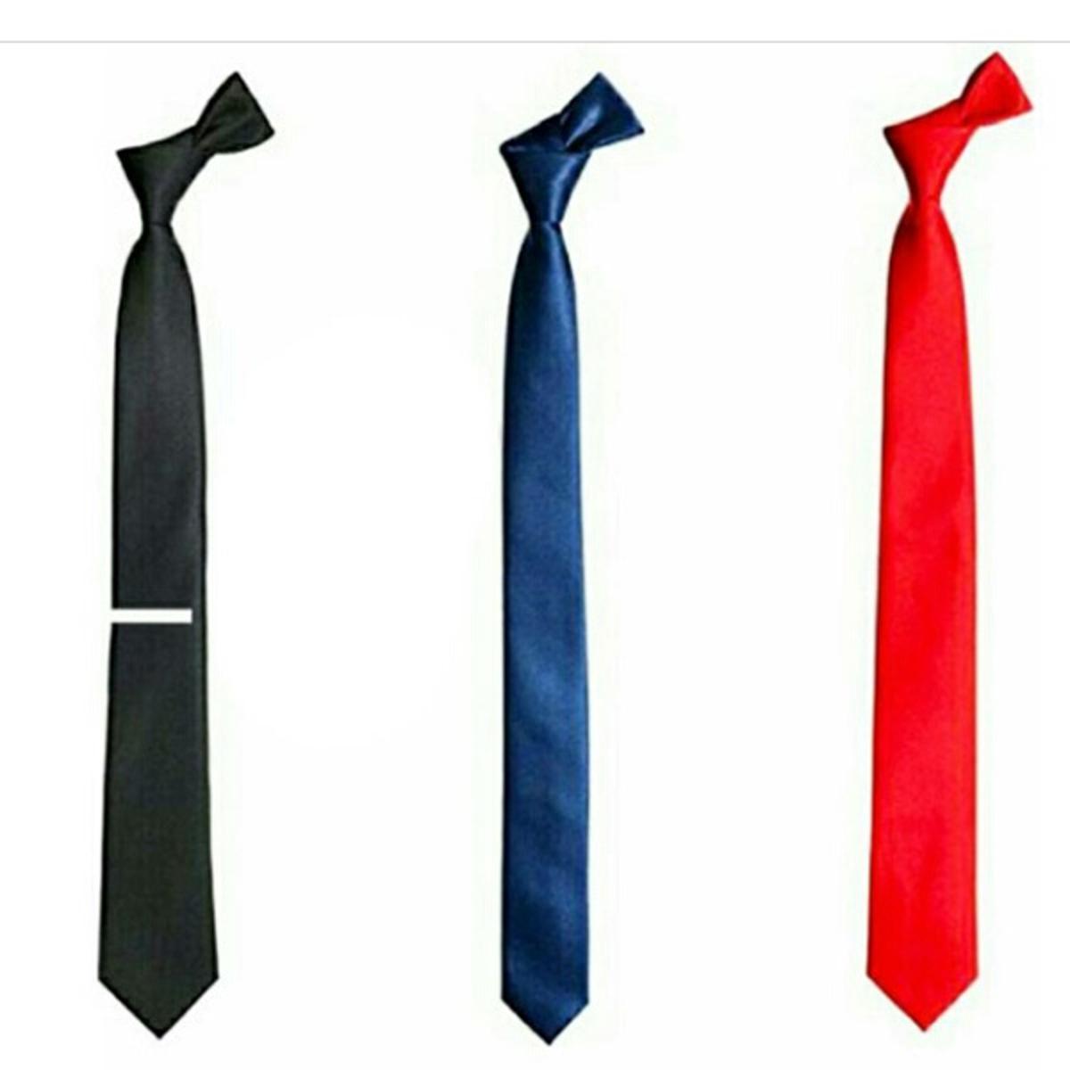 Picture of Tie Formal ( Black-Red-Blue ) 3 Pcs