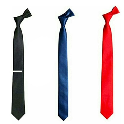 Picture of Tie Formal ( Black-Red-Blue ) 3 Pcs