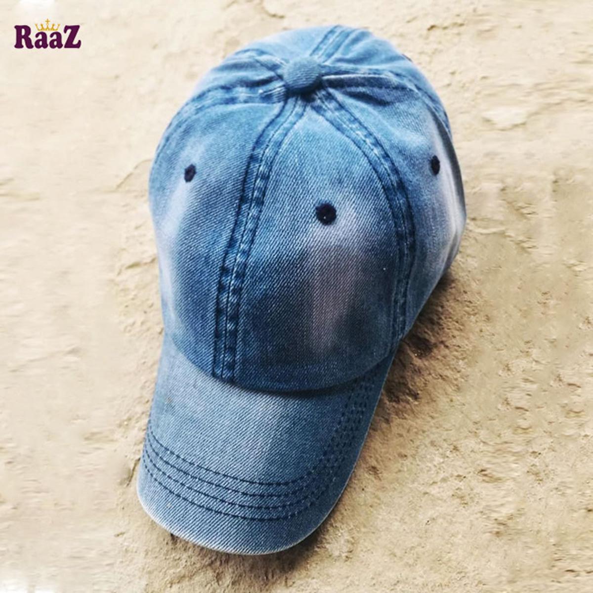 Picture of Blue Denim Curved Cap