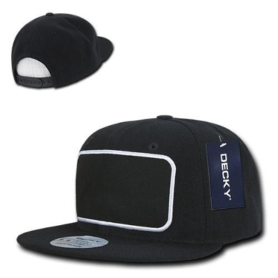 Picture of Snapback Flat Bill Patch Hats - Decky 1096