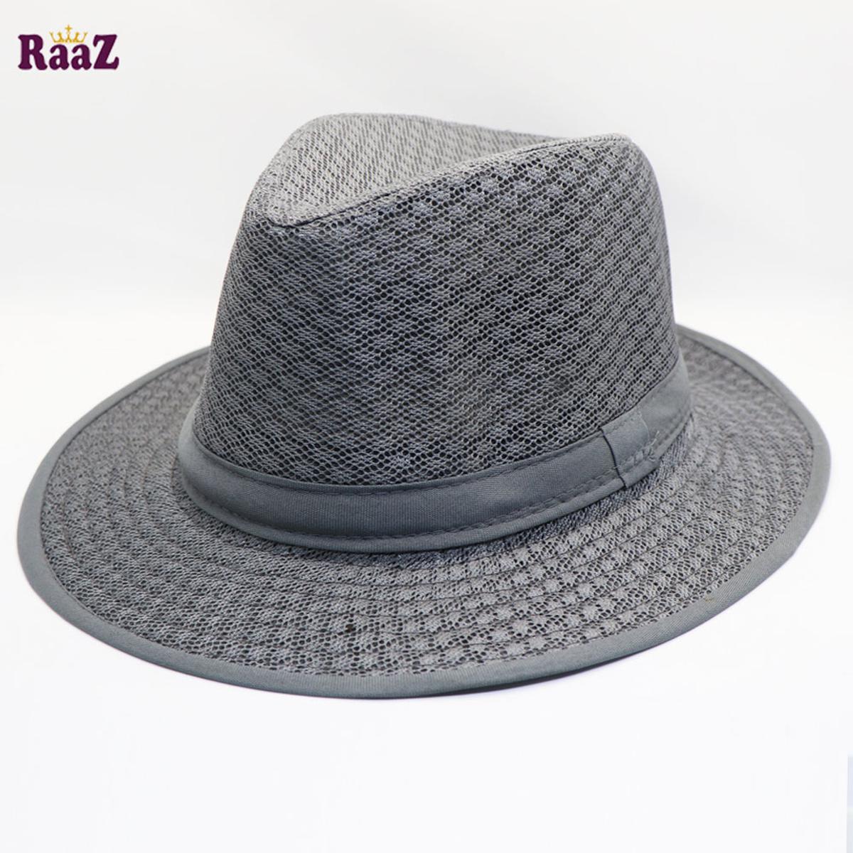 Picture of Silver Mesh Fabrics Elderly China Hat