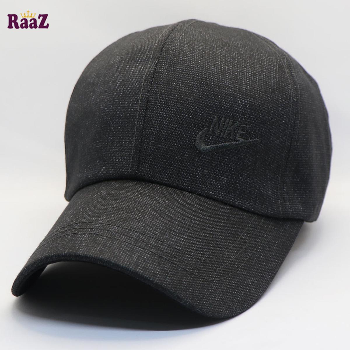 Picture of Black White Mix Fabrics Logo China Curved Cap