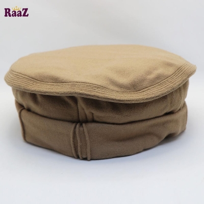 Picture of Brown Traditional Afghani Tupi - Cap For Men - Cap - Winter Cap