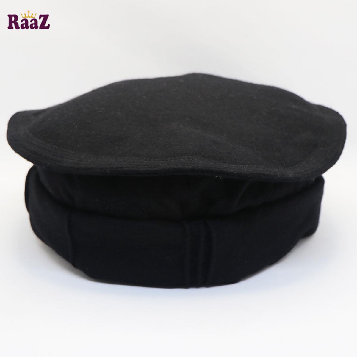 Picture of Black Traditional Afghani Tupi - Cap For Men - Cap - Winter Cap - Cap For Men