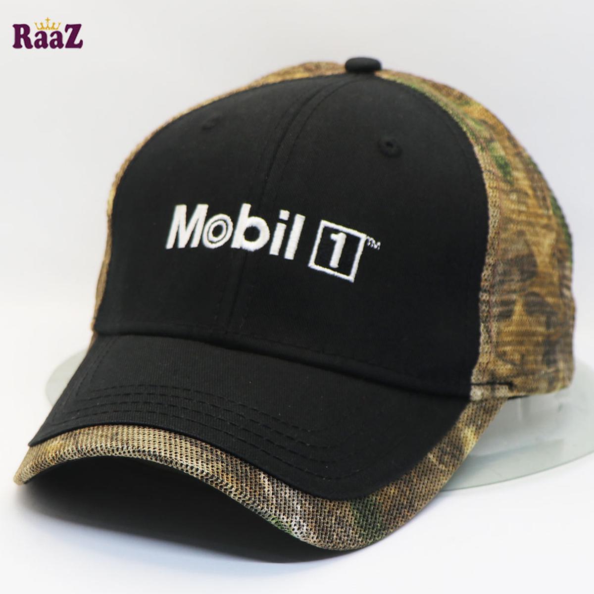 Picture of Black MOBIL1 Jungle Net Curved Cap