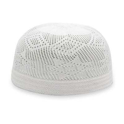 Picture of Full White Turkey Cotton Prayer Tupi-1pc