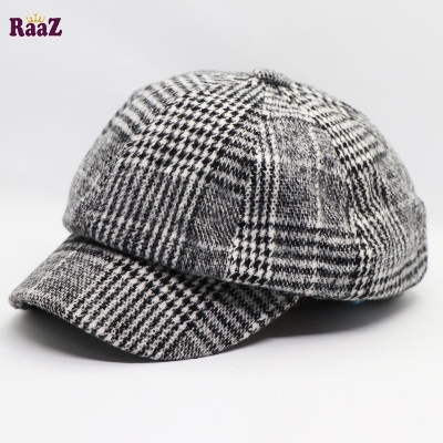 Picture of Artist Vintage Newsboy Cabbie Peaked Beret Cap Warm Baker Boy Visor Hat Flat Cap