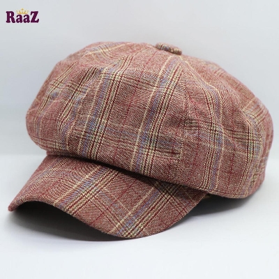 Picture of Artist Vintage Newsboy Cabbie Peaked Beret Cap Warm Baker Boy Visor Hat Flat Cap