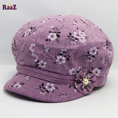 Picture of Artist Vintage Newsboy Cabbie Peaked Beret Cap Warm Baker Women Visor Hat Flat Cap