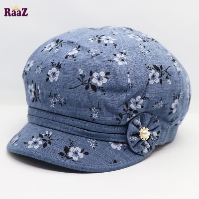 Picture of Artist Vintage Newsboy Cabbie Peaked Beret Cap Warm Baker Women Visor Hat Flat Cap