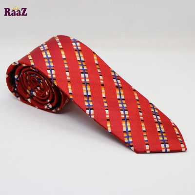 Picture of Multi Stylish High-Quality Formal Fashion Premium Silk Business Wedding Party Necktie For Men
