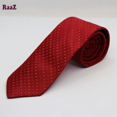 Picture of Maroon Stylish High-Quality Formal Fashion Premium Silk Business Wedding Party Necktie For Men