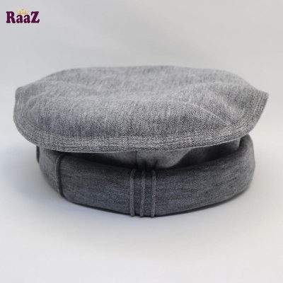 Picture of Grey 2022 New Design Wool Afghani Star Pakol Cap For Men