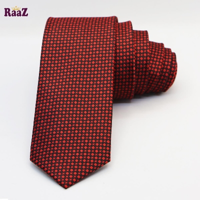 Picture of Red And Black Formal Ties For Men