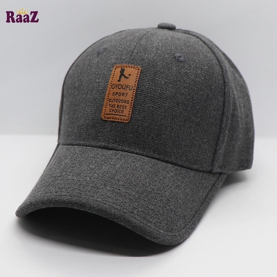 Picture of Raaz Solid Export High Quality Baseball Cap for Men and Women (Ash and Brown)