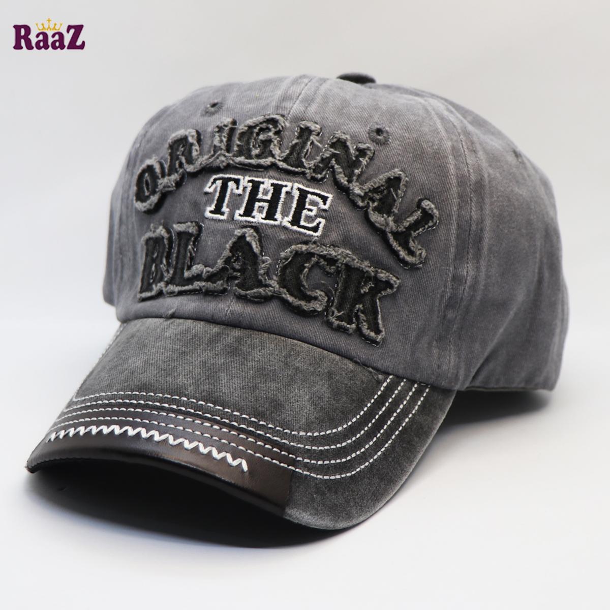 Picture of Silver The Black Wash Fabrics Imported Cap
