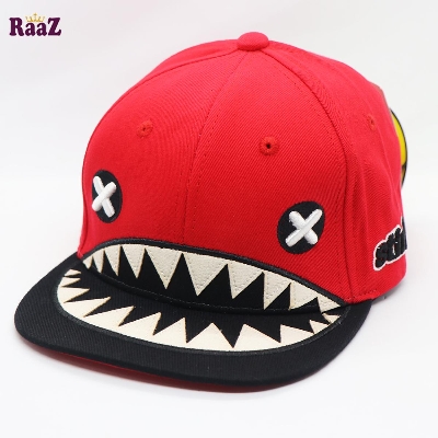 Picture of Kids Black And Red Standard Kids Snapback Cap